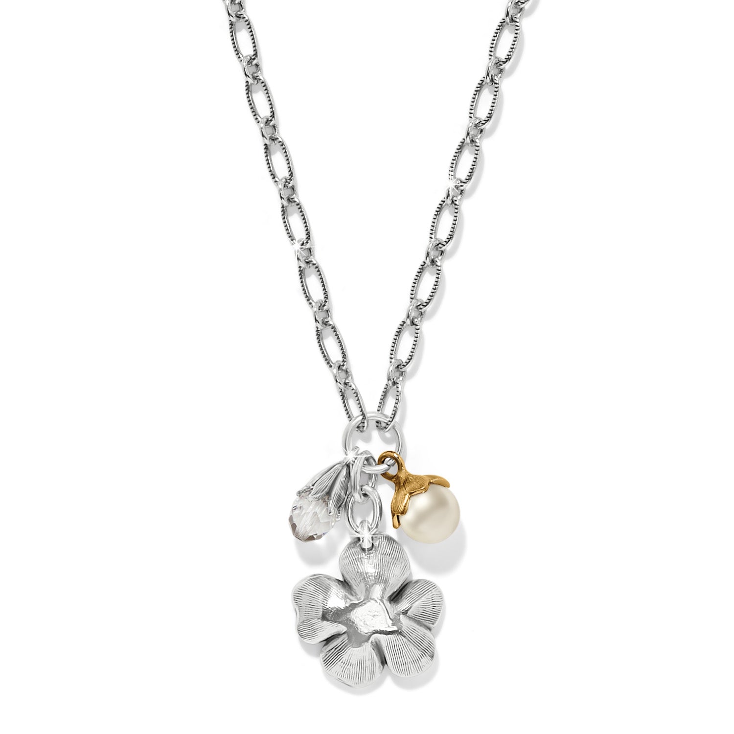 Brighton Everbloom Windflower Charm Necklace