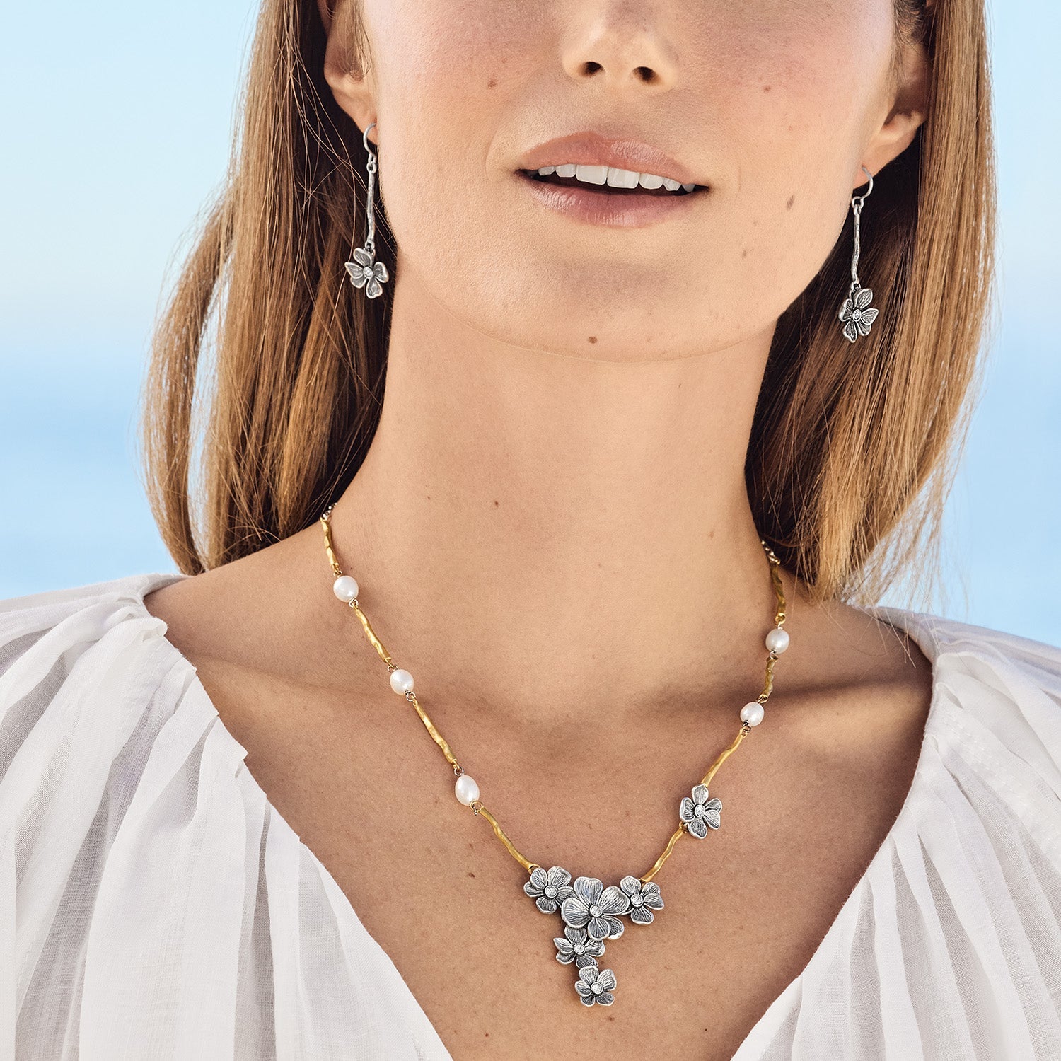 Brighton Everbloom Windflower Necklace