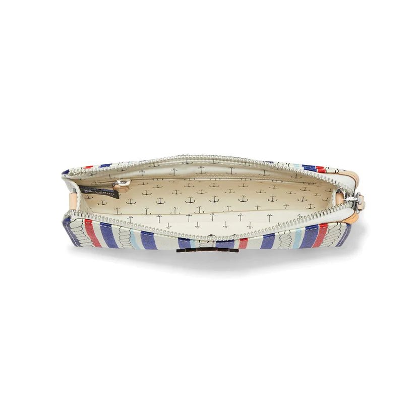 Brighton Fair Winds Pouch | Nautical Anchor Crossbody