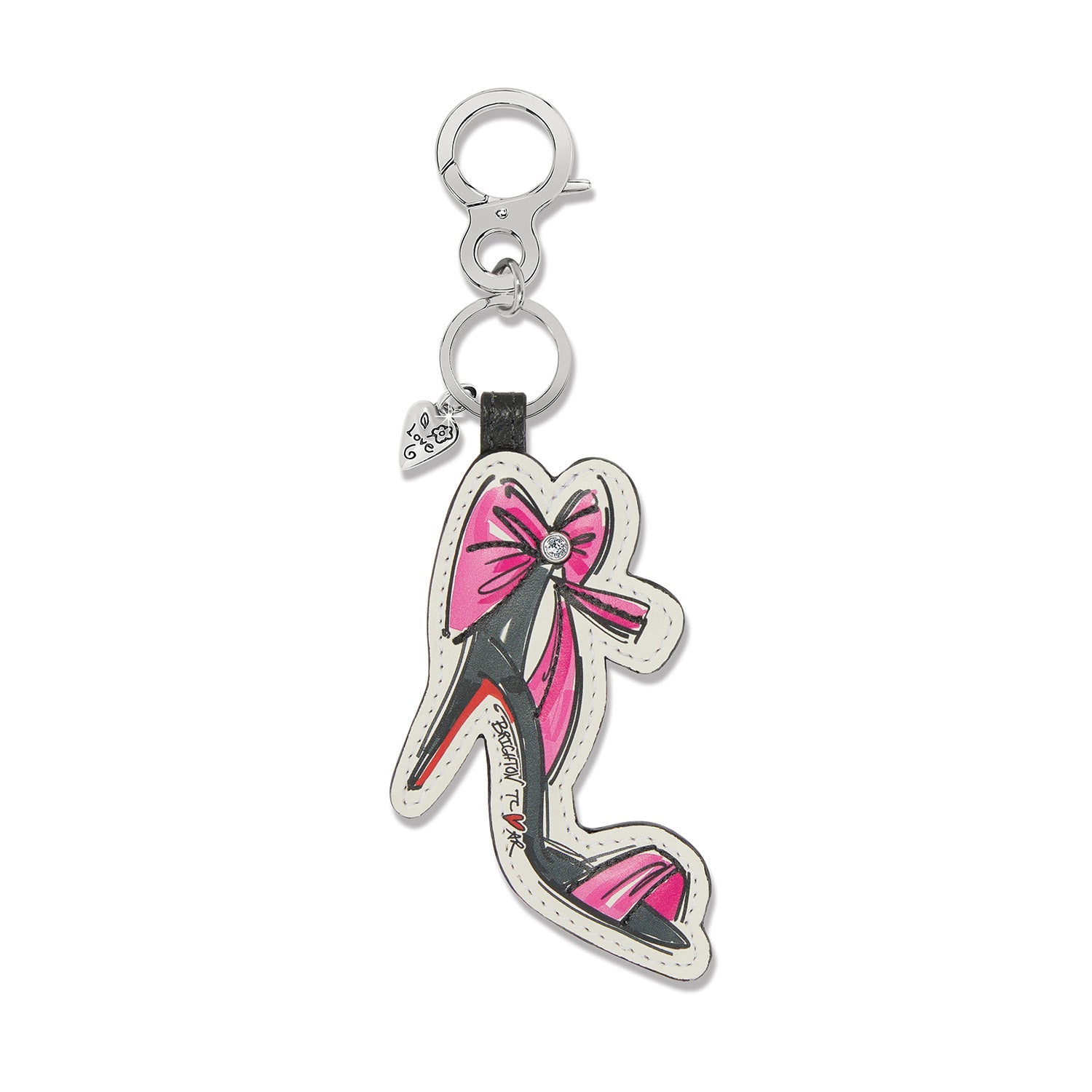 Brighton Fashionista Cover Girls High Heels Handbag Fob - Juli's Wearable Art