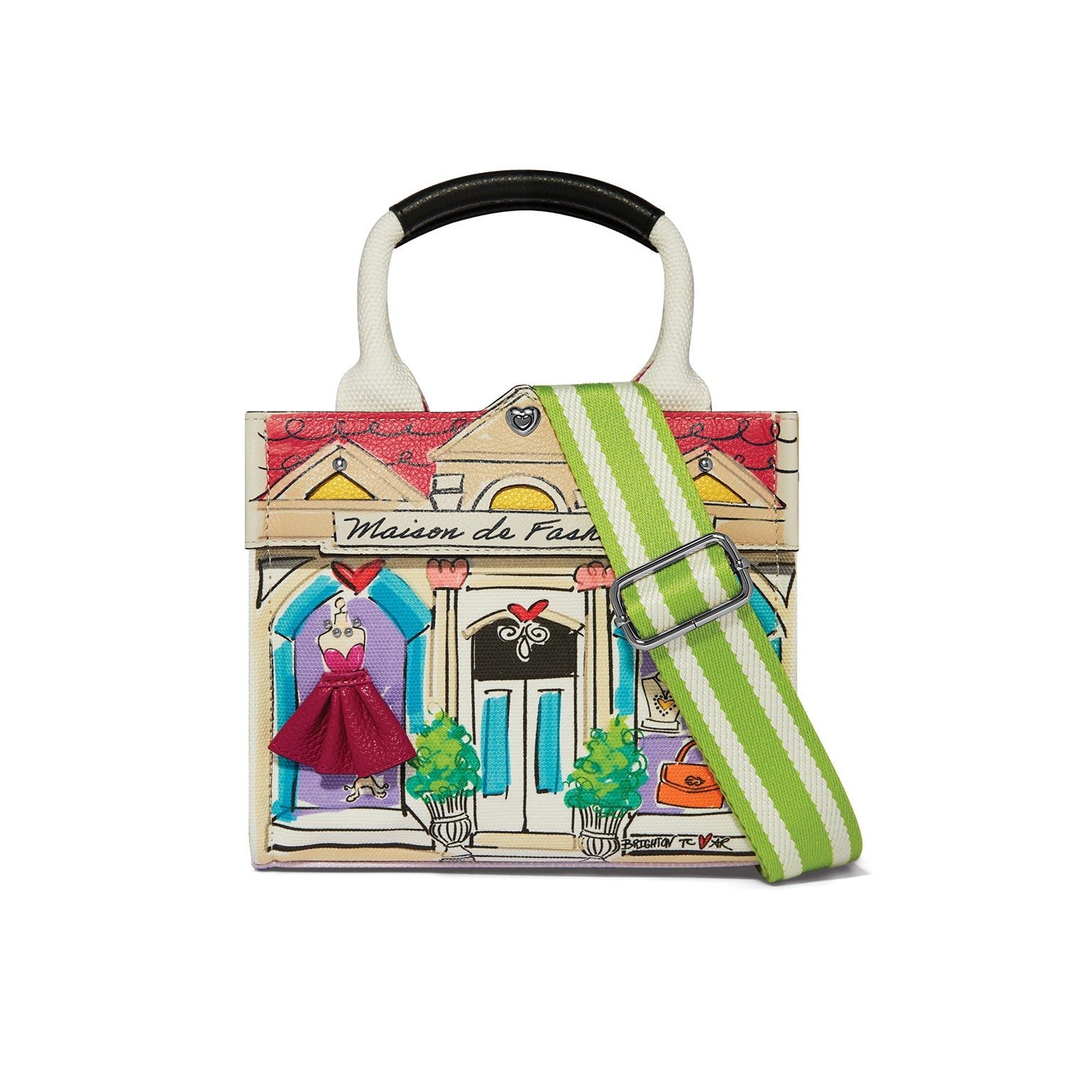 Brighton Fashionista Wanderlust Mini Cavas Tote