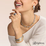 Brighton Ferrara Deco Hinged Bangle - Juli's Wearable Art