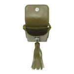 Brighton Ferrara La Belleza Phone Organizer in Verde Green - Juli's Wearable Art