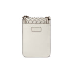 Brighton Ferrara La Belleza Phone Organizer | Shoe White Leather - Juli's Wearable Art