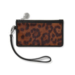 Brighton Ferrara La Strada Card Pouch | Leopard - Juli's Wearable Art
