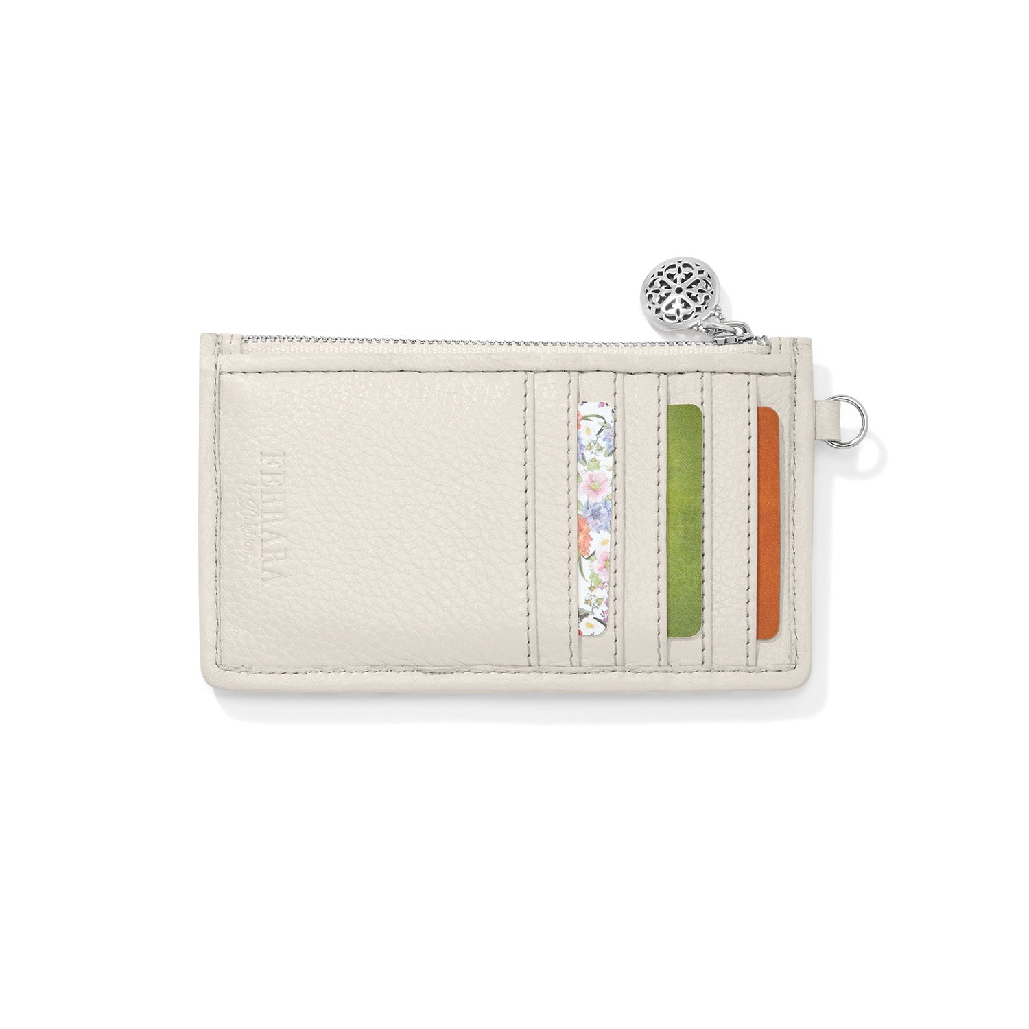 Brighton Ferrara La Strada Card Pouch | Shoe White - Juli's Wearable Art