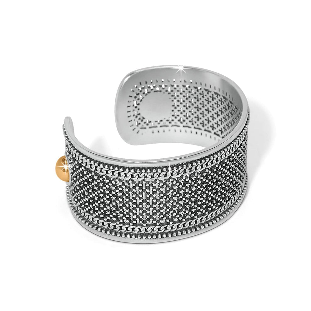 Brighton Ferrara Segreta Cuff Bracelet – Silver - Gold - Juli's Wearable Art