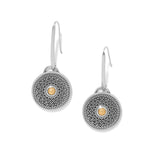 Brighton Ferrara Segreta Medallion French Wire Earrings - Juli's Wearable Art