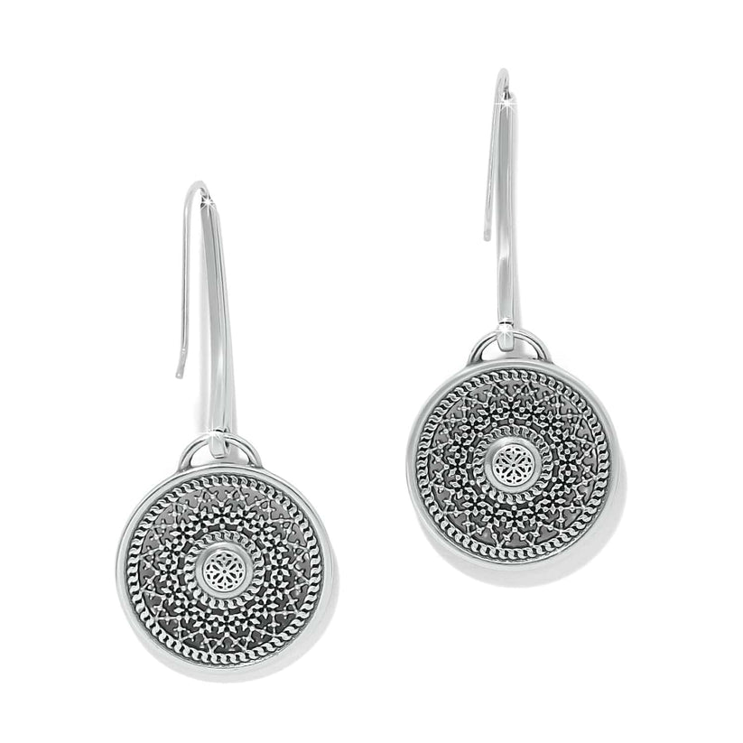 Brighton Ferrara Segreta Medallion French Wire Earrings - Juli's Wearable Art