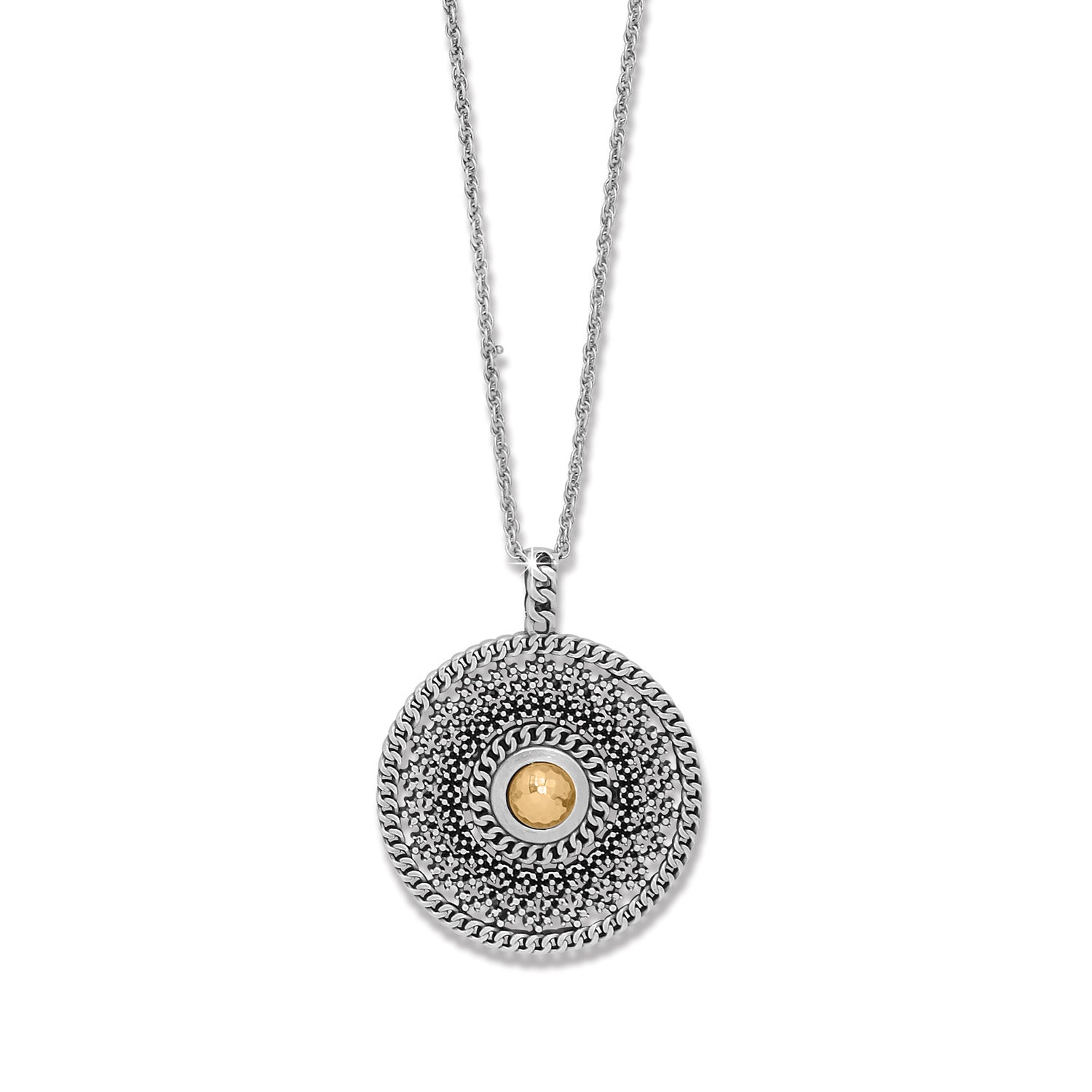 Brighton Ferrara Segreta Medallion Necklace - Juli's Wearable Art