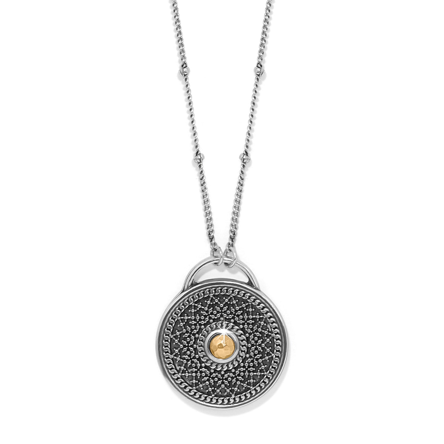 Brighton Ferrara Segreta Medallion Petite Necklace - Juli's Wearable Art