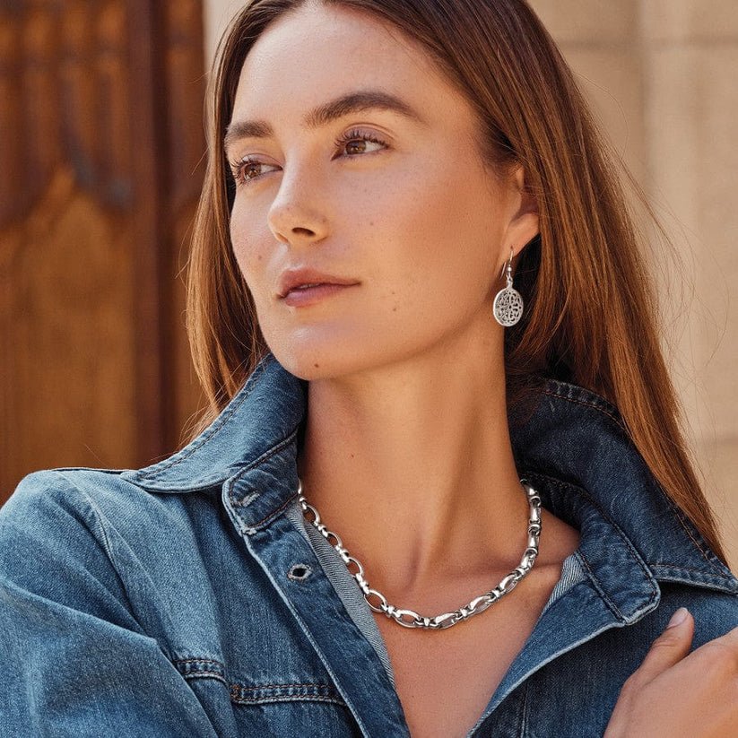 Brighton Ferrara Siena Chain Necklace | Silver – Juli's Wearable Art