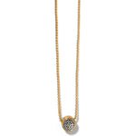 Brighton Ferrara Two Tone Luce Mini Pendant Necklace - Juli's Wearable Art