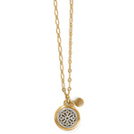 Brighton Ferrara Two Tone Luce Small Pendant Necklace - Juli's Wearable Art