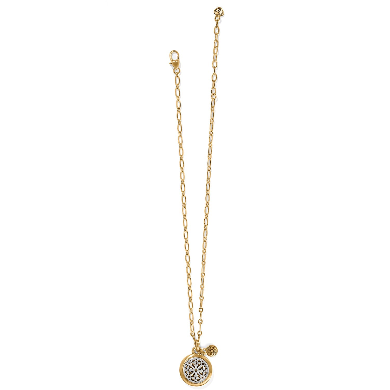 Brighton Ferrara Two Tone Luce Small Pendant Necklace - Juli's Wearable Art