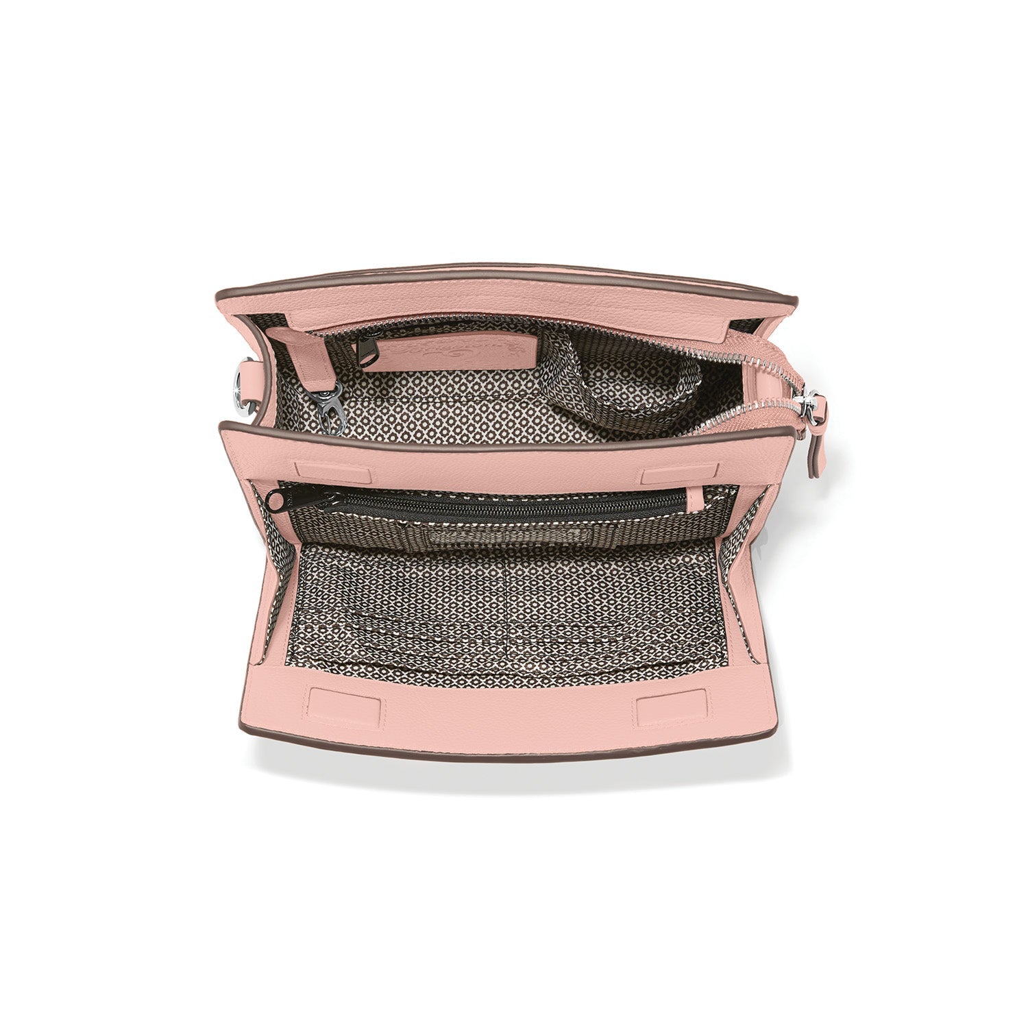 Brighton Findley Organizer Handbag | Pink Sand