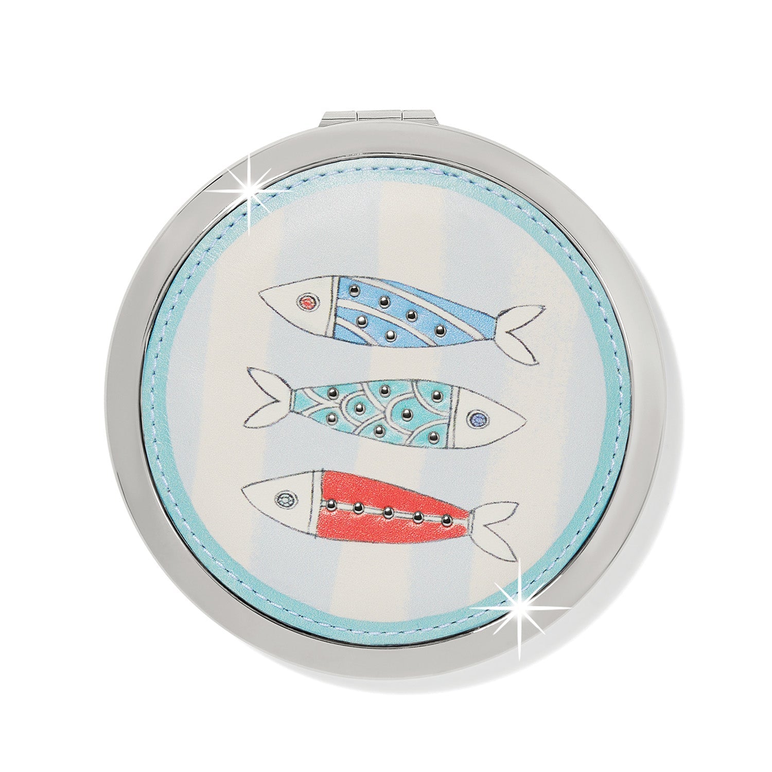 Brighton Fish Trio Travel Mirror