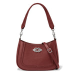 Brighton Fletcher Convertible Shoulderbag in Chili Pepper Red - Juli's Wearable Art