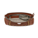 Brighton Fletcher Suede Convertible Shoulderbag | Bourbon - Juli's Wearable Art
