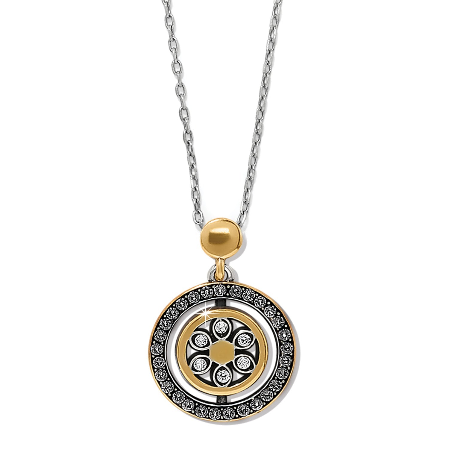 Brighton Flora Petite Two Tone Necklace - Juli's Wearable Art