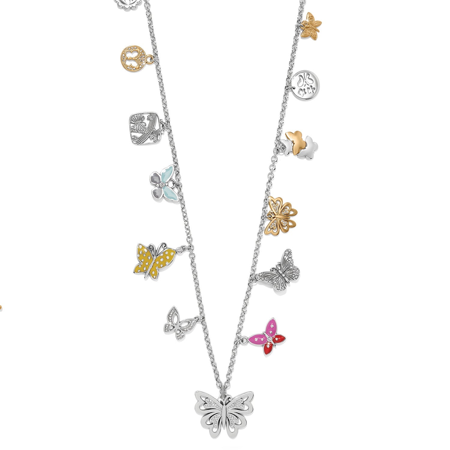 Brighton Forever Butterfly Charm Necklace - Juli's Wearable Art