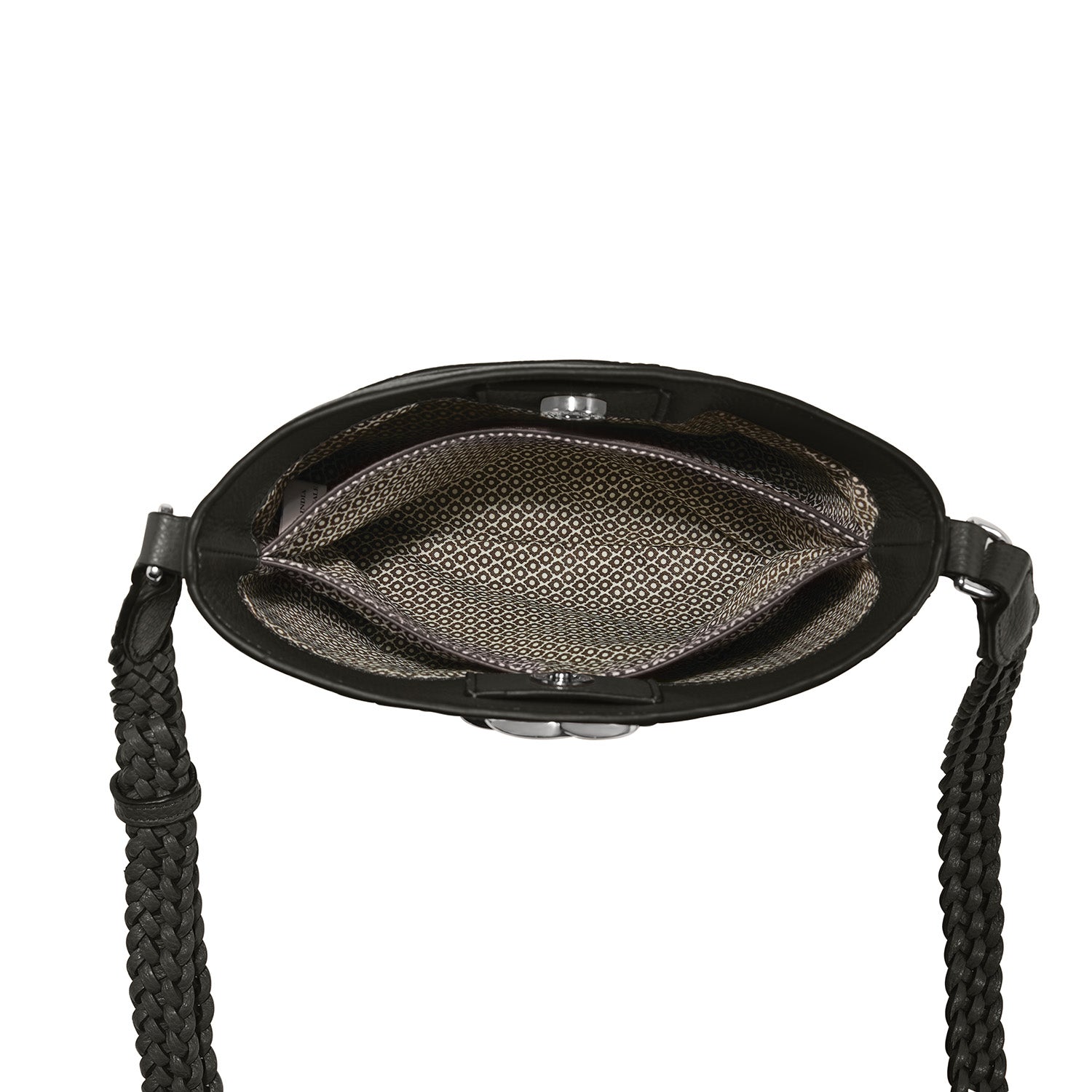 Brighton Freda Small Cross Body Bucket Bag in Black - Juli's Wearable Art