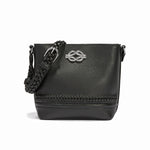 Brighton Freda Small Cross Body Bucket Bag in Black - Juli's Wearable Art