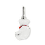 Brighton Frosty Christmas Bear Charm - Juli's Wearable Art