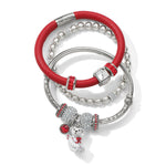 Brighton Frosty Christmas Bear Charm - Juli's Wearable Art