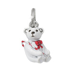 Brighton Frosty Christmas Bear Charm - Juli's Wearable Art