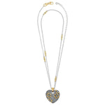 Brighton Garden of Love Heart Convertible Reversible Necklace - Juli's Wearable Art