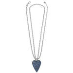 Brighton Glisten Heart Convertible Necklace - Juli's Wearable Art