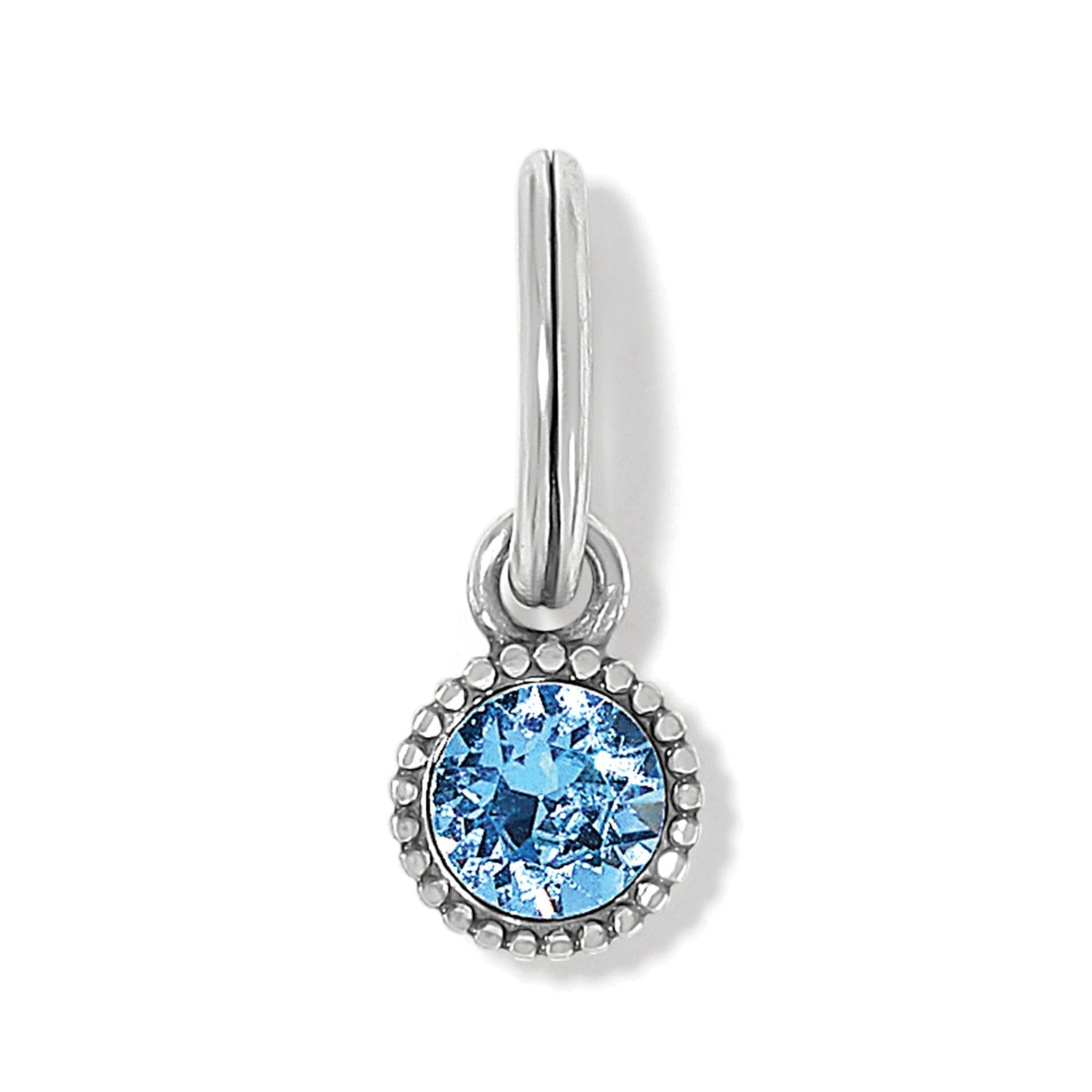 Brighton Glitz Highlight Amulet | March | Aquamarine - Juli's Wearable Art
