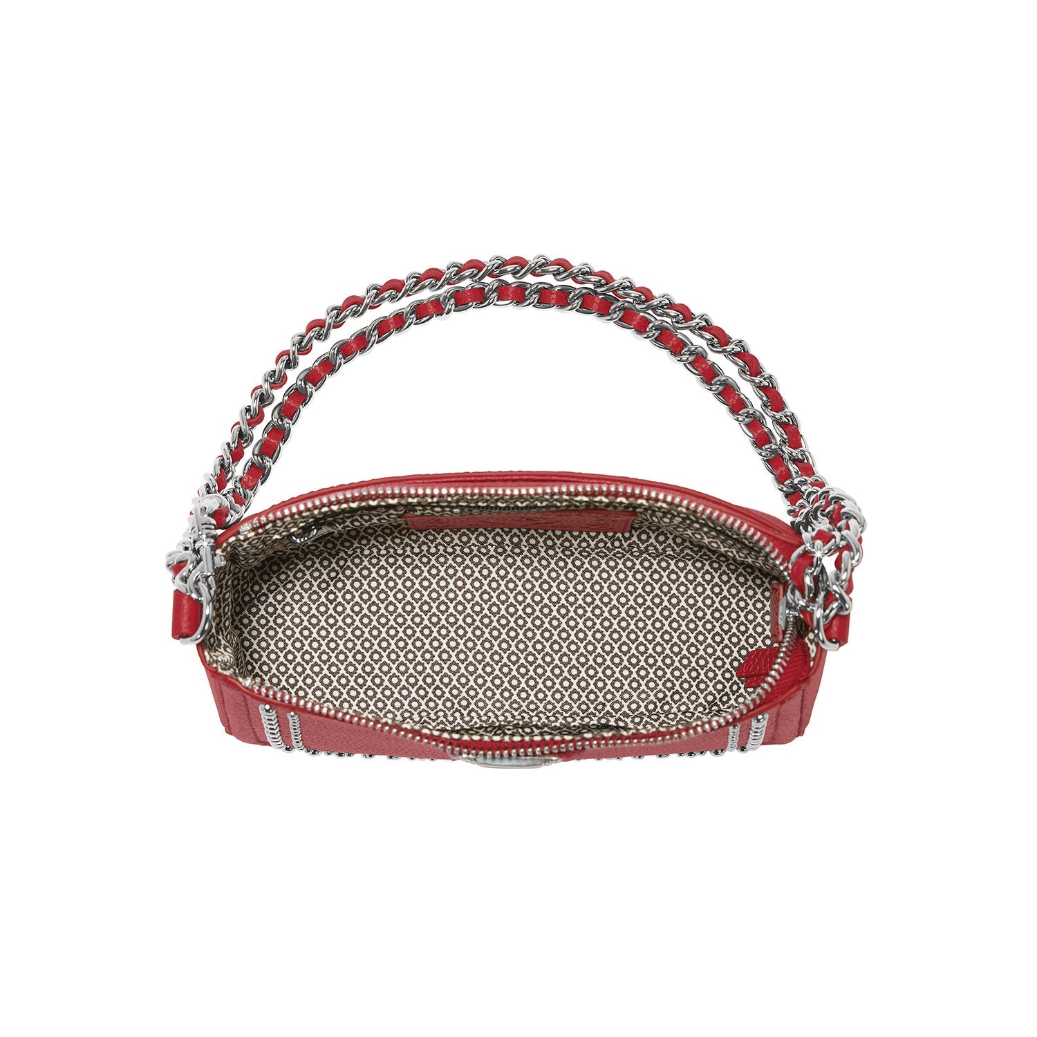 Brighton Glo Mini Bag in Lipstick Red - Juli's Wearable Art