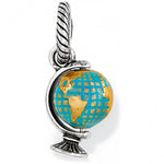 Brighton Globe Charm - Juli's Wearable Art