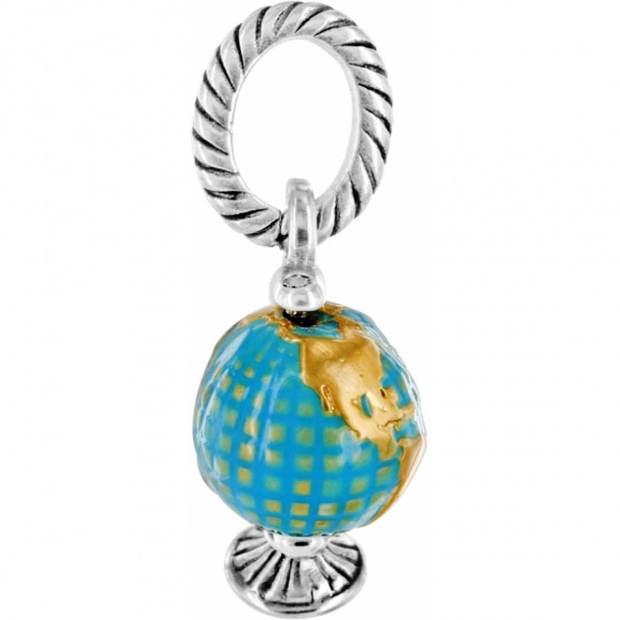 Brighton Globe Charm - Juli's Wearable Art