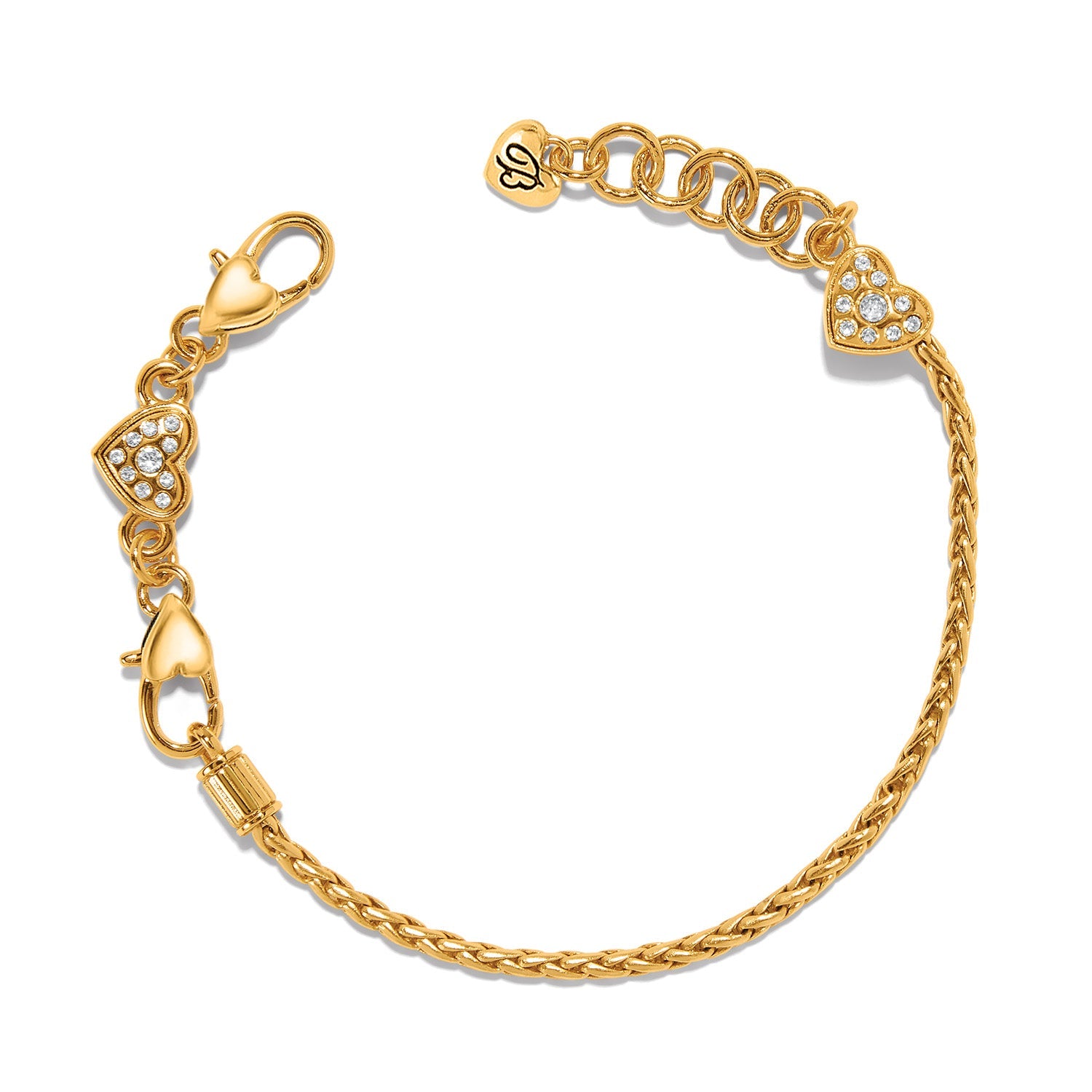 Brighton Gold ABC's Slide Bracelet - Juli's Wearable Art