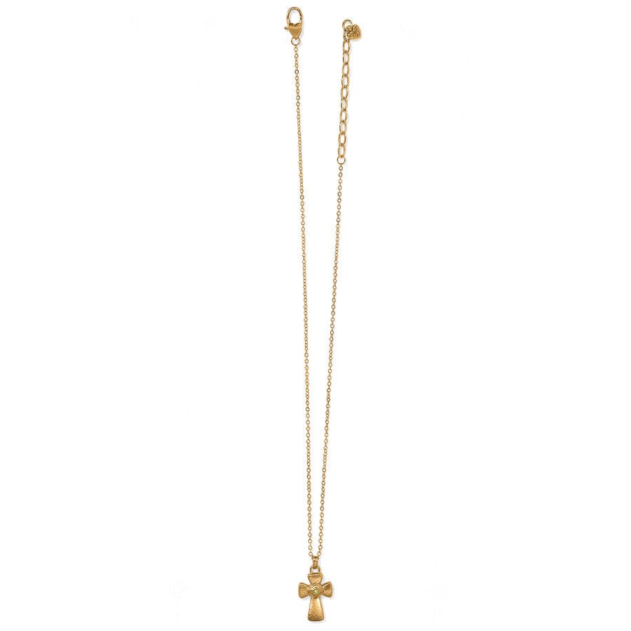 Brighton Gold Majestic Royal Cross Reversible Necklace - Juli's Wearable Art