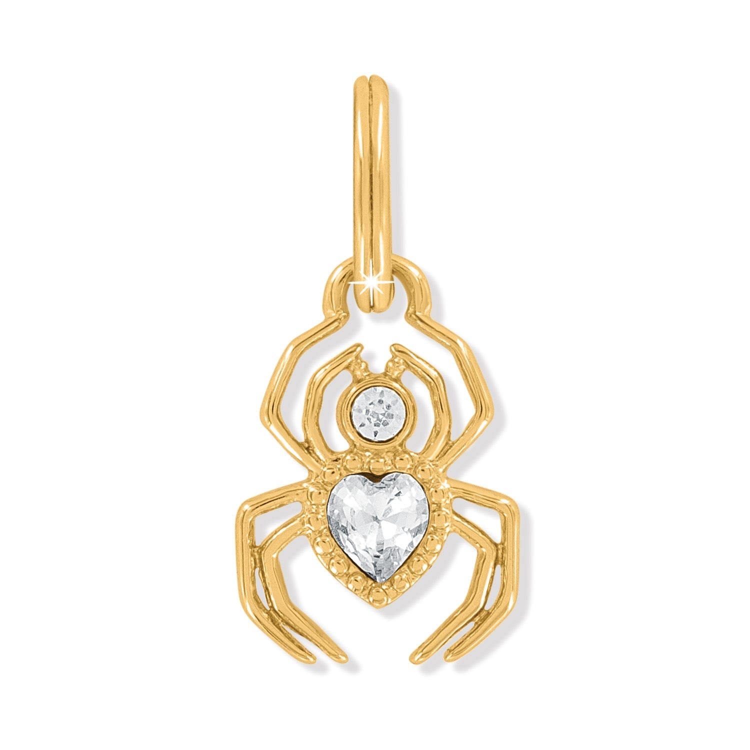 Brighton Golden Spider Charm - Juli's Wearable Art