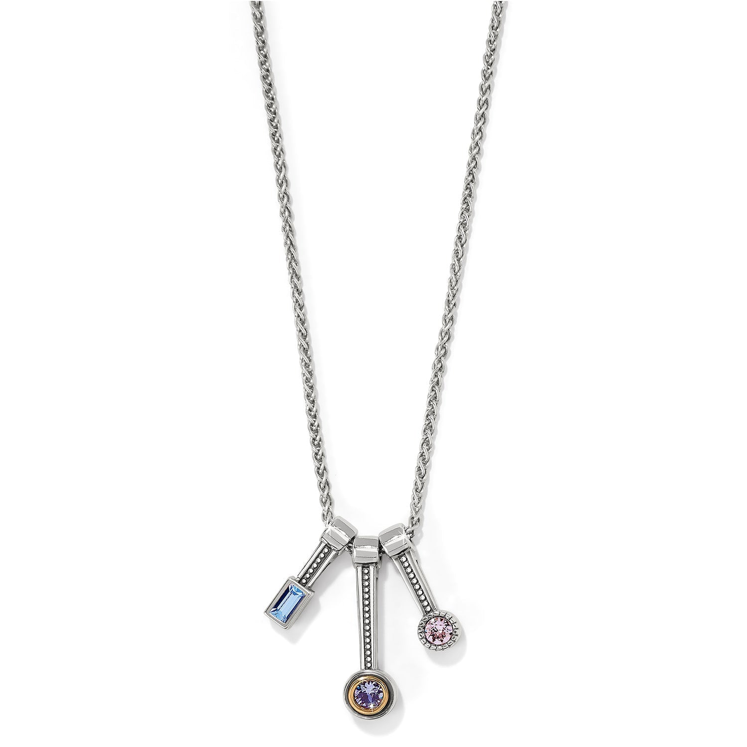 Brighton Halo Gleam Trio Necklace - Juli's Wearable Art
