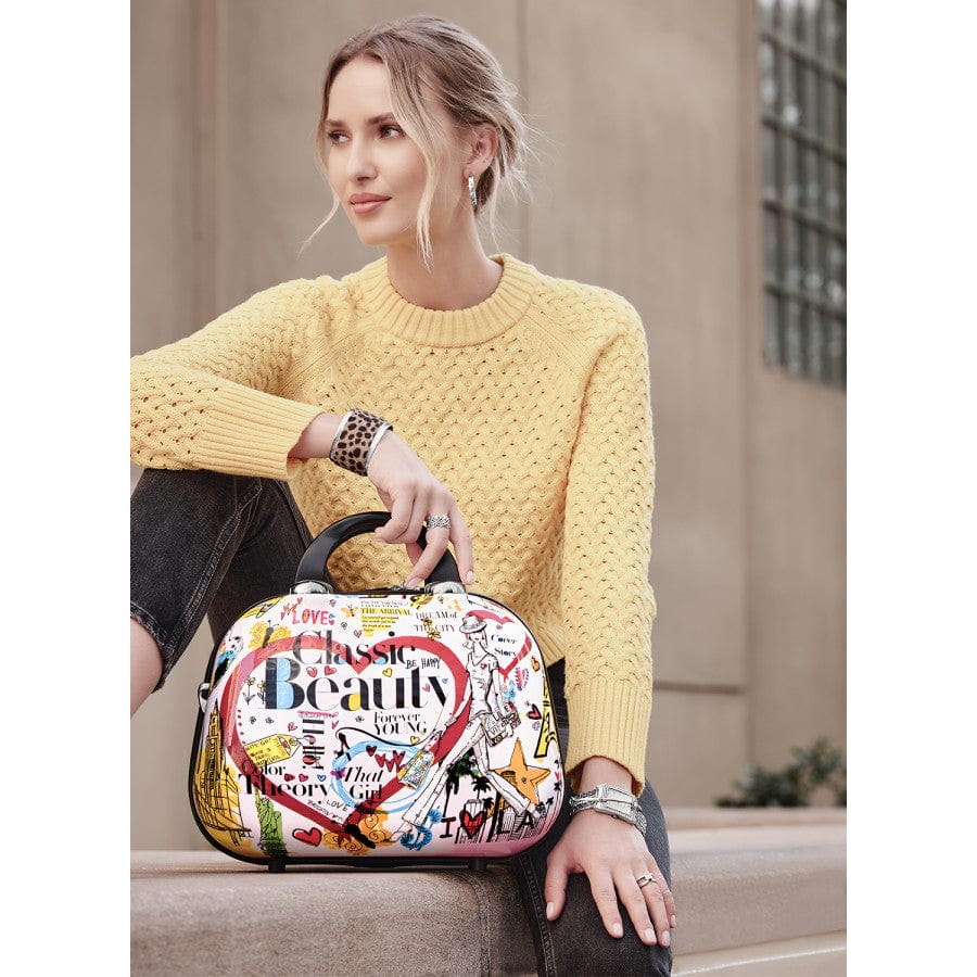 Brighton Headlines Cosmetic Case - Juli's Wearable Art