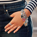 Brighton Heartbeat Two - Tone Amulet - Juli's Wearable Art