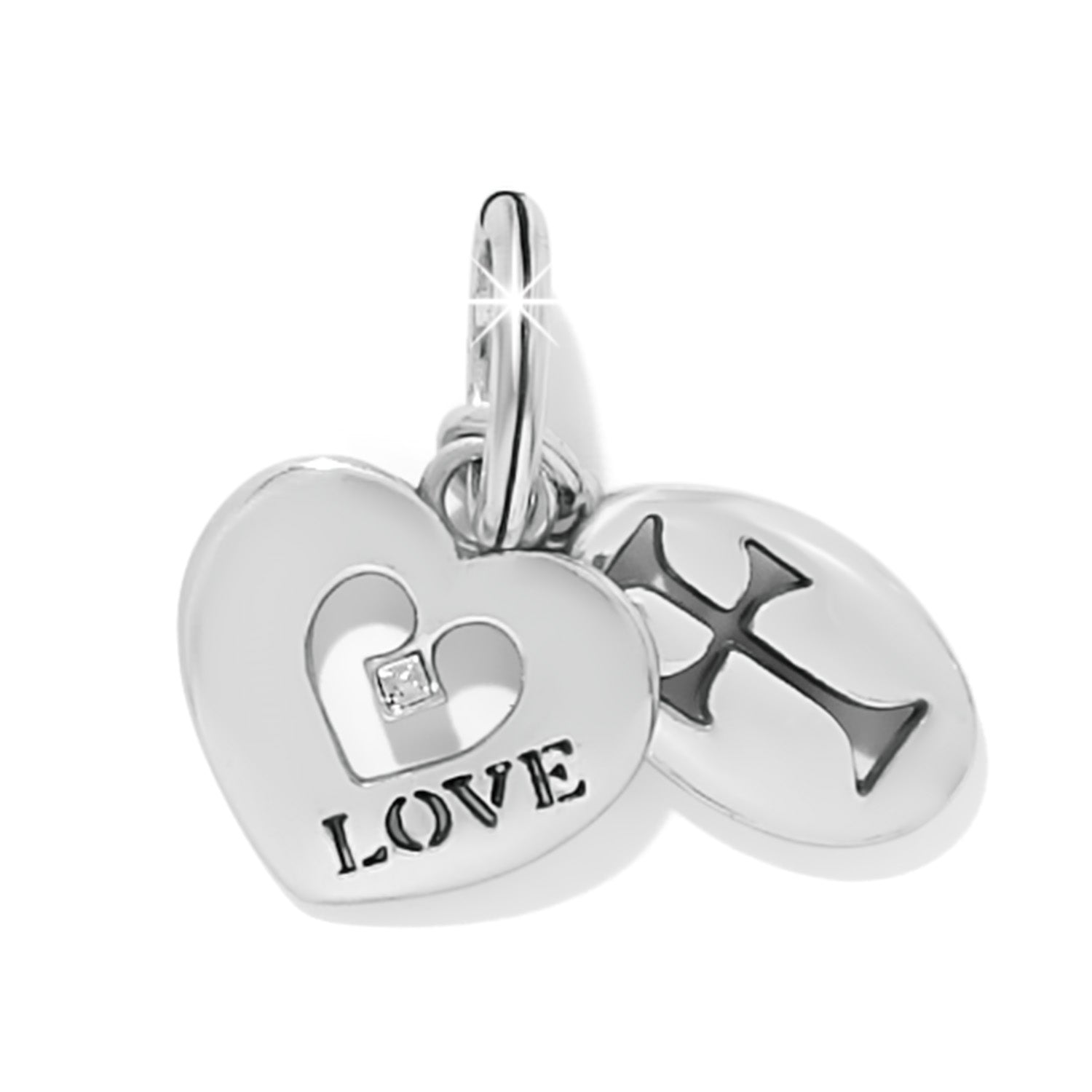 Brighton Hearts Of Faith Charm - Juli's Wearable Art
