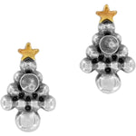 Brighton Holiday Cheer Silent Night Mini Post Earrings - Juli's Wearable Art