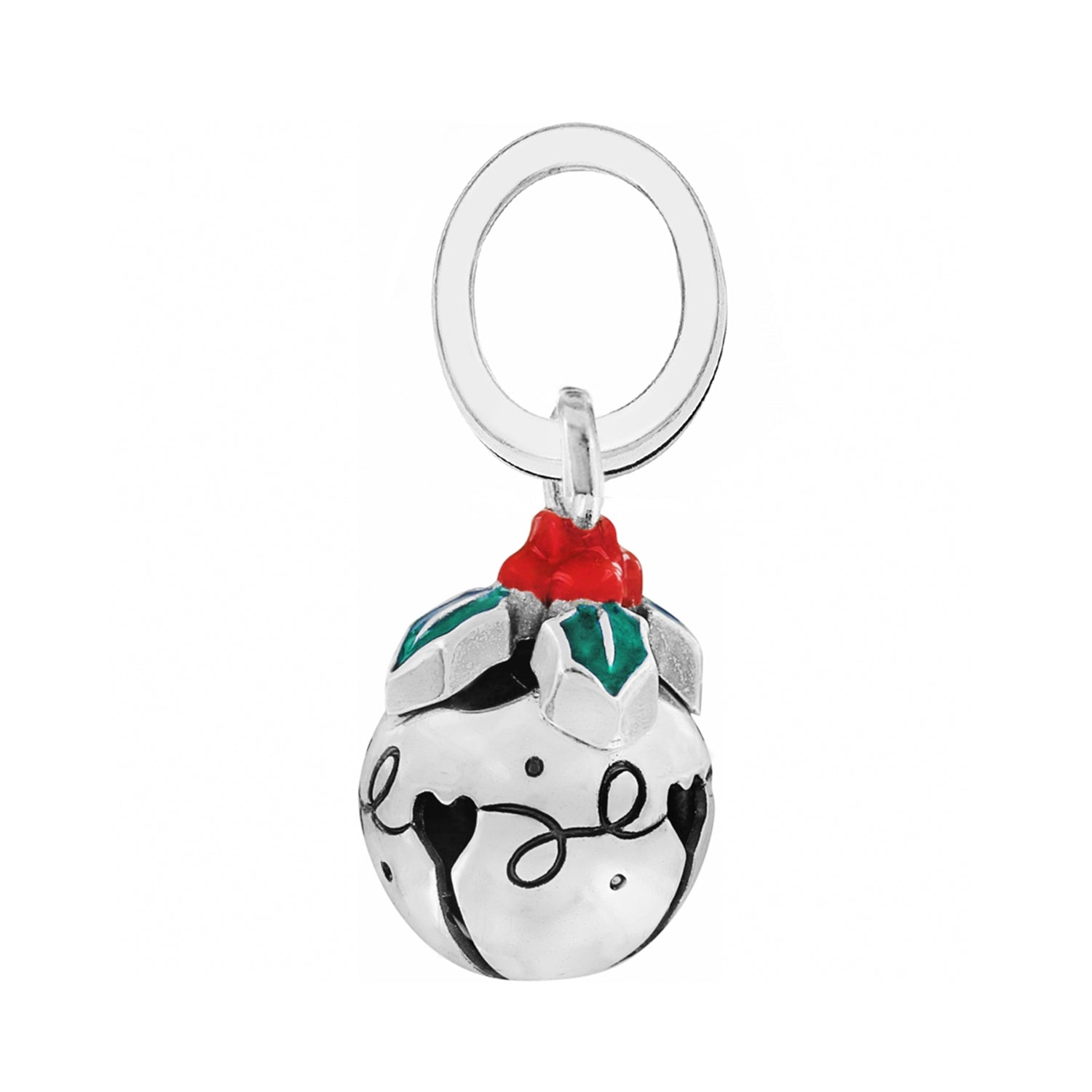 Brighton Hollyberry Christmas Bell Charm - Juli's Wearable Art