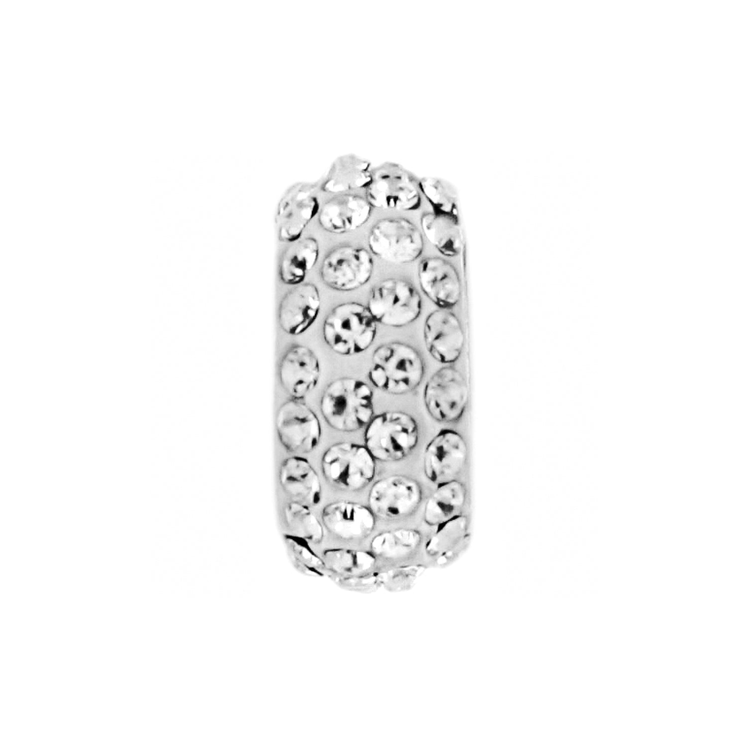 Brighton Ice Diva Spacer | Silver - Juli's Wearable Art
