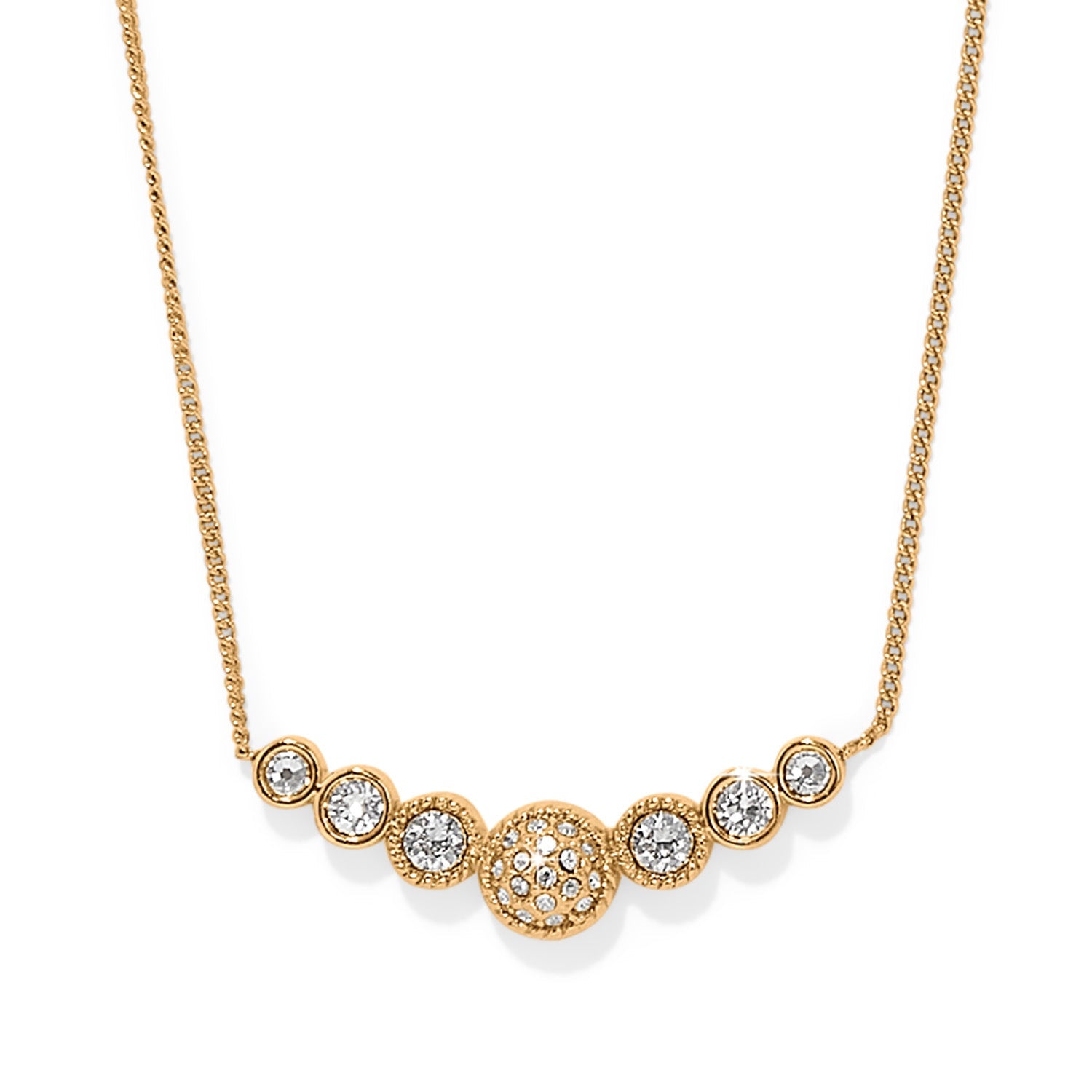 Brighton Illumina Celeste Bar Necklace - Gold - Juli's Wearable Art