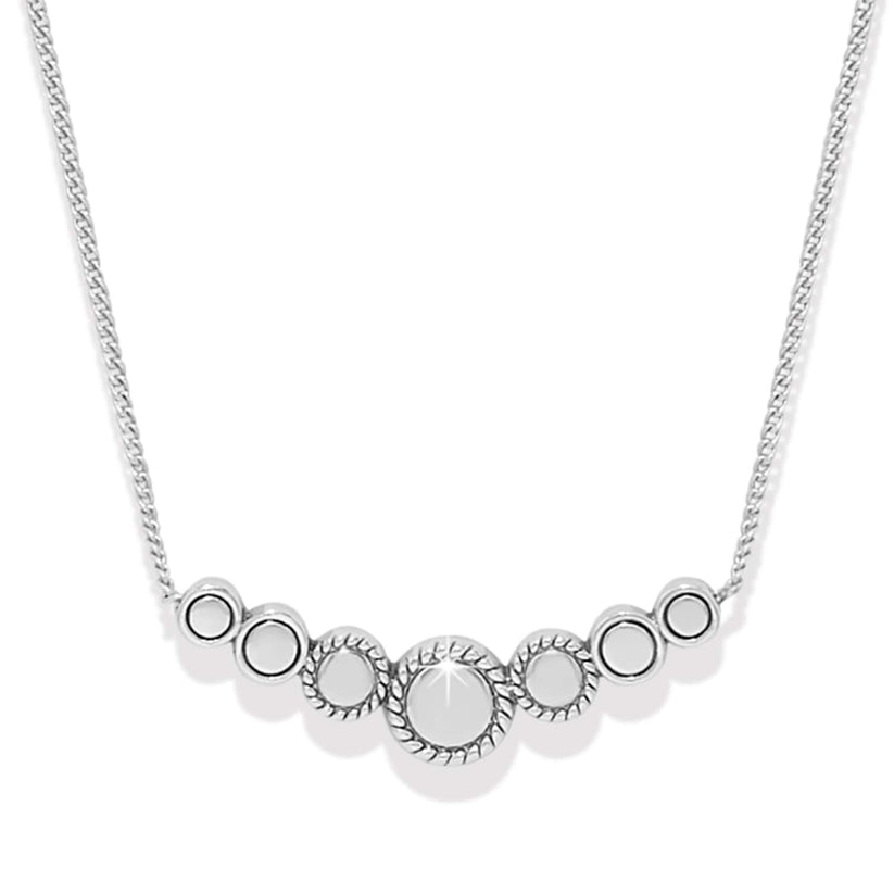 Brighton Illumina Celeste Bar Necklace - Silver - Juli's Wearable Art