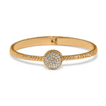 Brighton Illumina Celeste Dome Hinged Bangle - Juli's Wearable Art