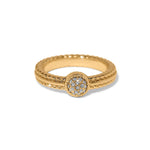 Brighton Illumina Celeste Dome Ring | Gold - Juli's Wearable Art